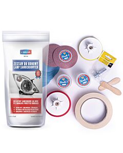 e-lakiernik ZESTAW DO REGENERACJI POLEROWANIA REFLEKTORÓW